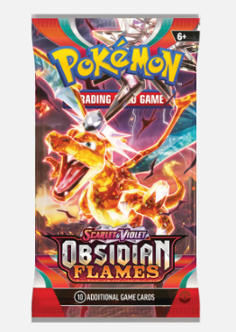 (1) Pokémon TCG: Scarlet & Violet SV03 Obsidian Flames Booster Pack