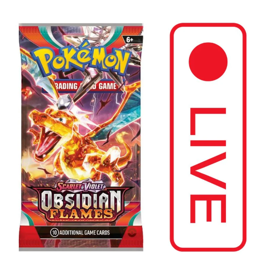 (1) Pokémon TCG: Scarlet & Violet SV03 Obsidian Flames Booster Pack