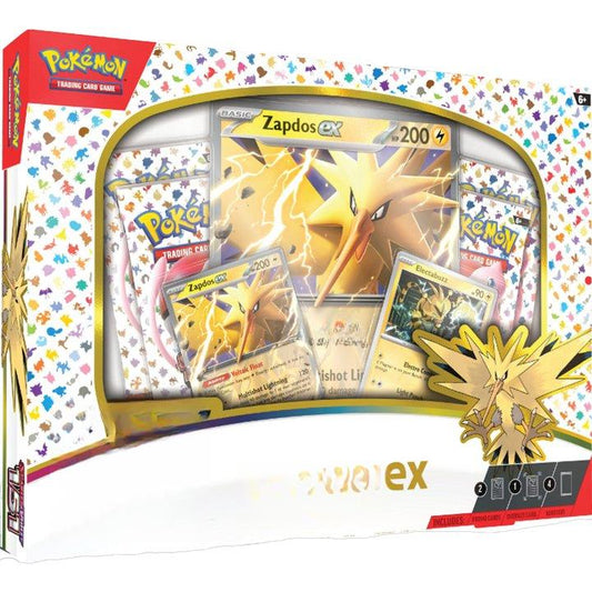 Pokemon Scarlet and Violet 151 Zapdos Ex Box