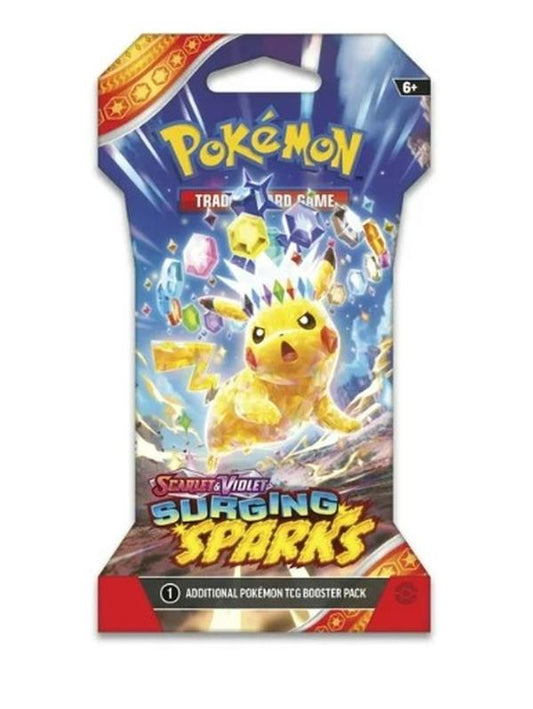 (1) Pokémon TCG: Scarlet & Violet SV08 Surging Sparks Booster Pack