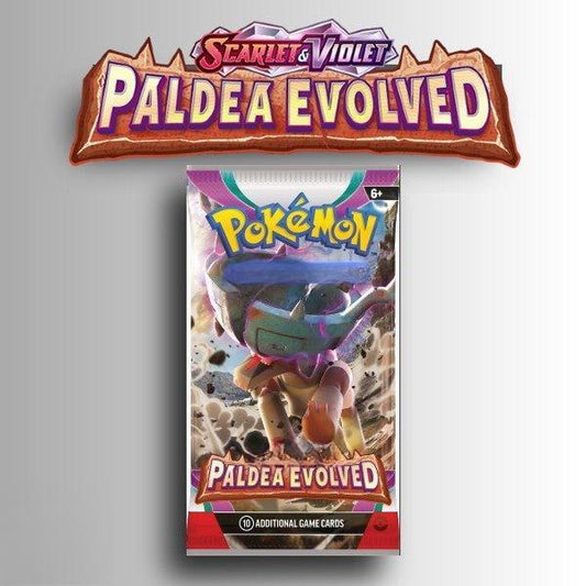 (1) Pokémon TCG: Scarlet & Violet SV02 Paldea Evolved Booster Pack