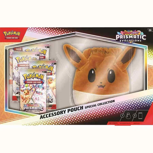 Pokemon TCG: Prismatic Evolutions Accessory Pouch Special Collection
