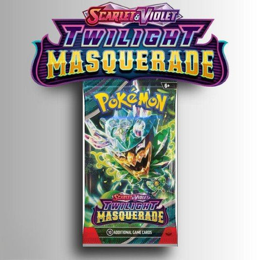 (1) Pokémon TCG: Scarlet & Violet SV06 Twilight Masquerade Booster Pack