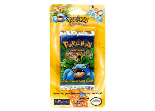 *POTENTIAL SHADOWLESS VINTAGE POKÉMON TCG - BASE SET UNLIMITED BLISTER PACK