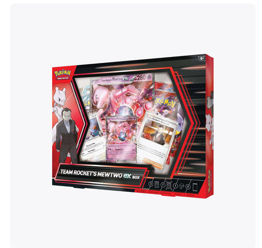 POKÉMON TCG: TEAM ROCKET'S MEWTWO EX COLLECTION BOX