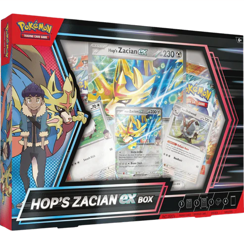 Pokemon TCG: Scarlet & Violet Hop's Zacian Collection Box