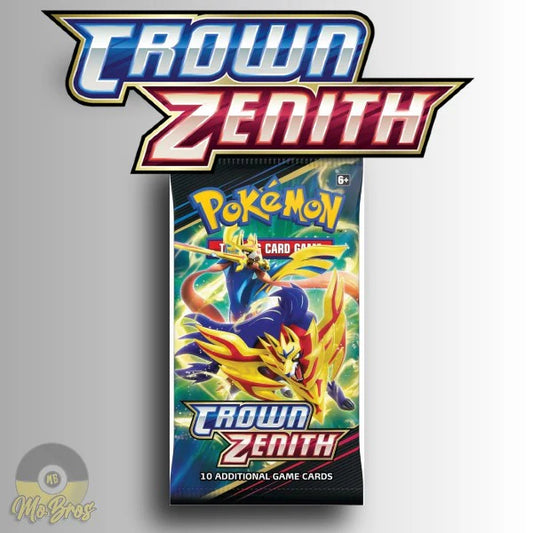 (1) Pokémon TCG: Sword & Shield Crown Zeni Booster Pack