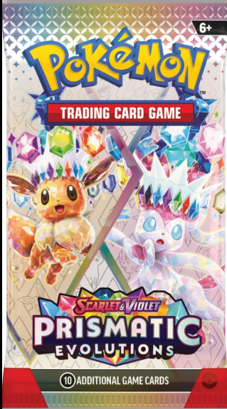 (1) Pokémon TCG:Scarlet & Violet Prismatic Evolutions Booster Pack