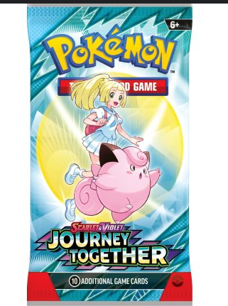 (1) Pokémon TCG: Scarlet & Violet SV09 Journey Together Booster Pack