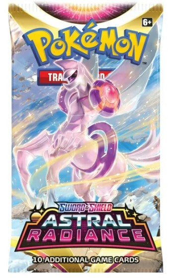 (1) Pokémon TCG: Sword & Shield SWSH10 Astral Radiance Booster Pack