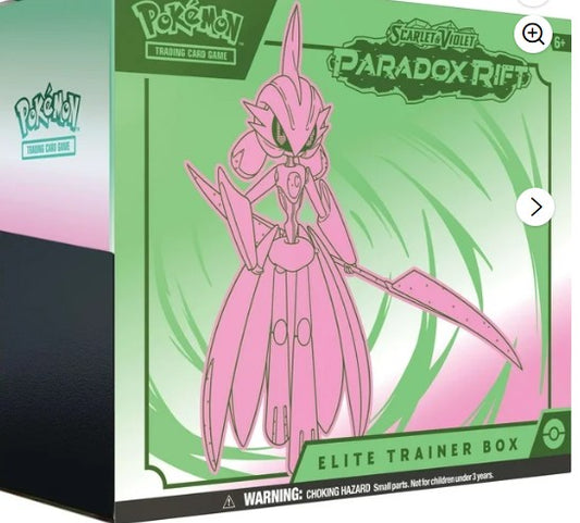 Pokemon TCG: SV04 Paradox Rift Elite Trainer Box