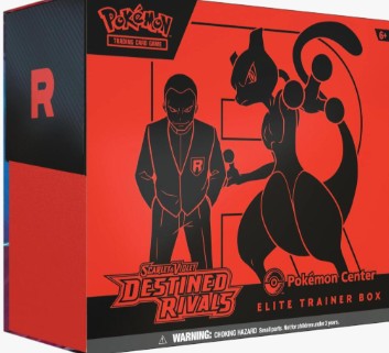 Destined Rivals Pokemon Center Elite Trainer Box (Exclusive) - SV10: Destined Rivals (DRI)