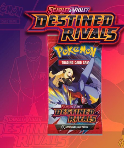 (1) Pokémon TCG: Scarlet & Violet SV10 Destined Rivals Booster Pack