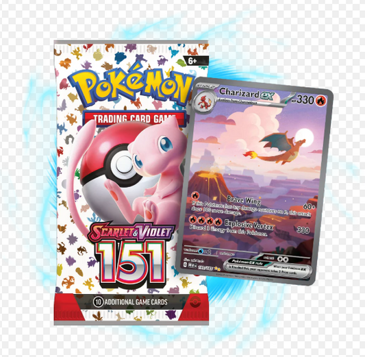 (1) Pokémon TCG: Pokémon 151 Booster Pack (English)